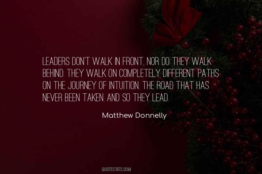 Leadership Journey Quotes #1453176