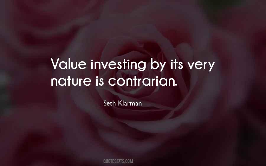 Quotes About Contrarian Investing #648021
