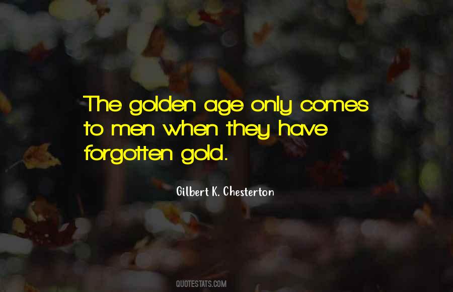 Quotes About Golden Age #853249