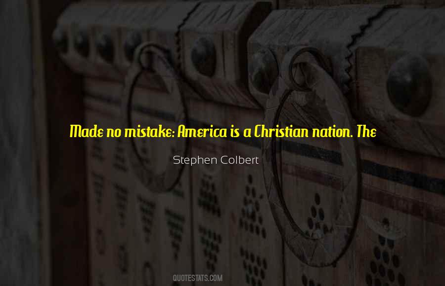 Quotes About America As A Christian Nation #1555115