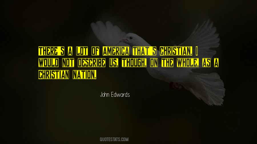 Quotes About America As A Christian Nation #245497