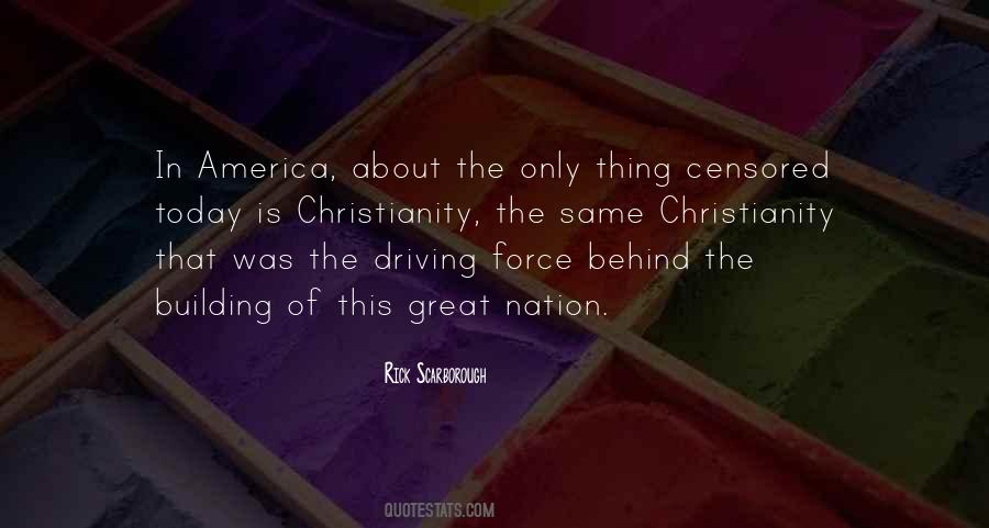 Quotes About America As A Christian Nation #960742
