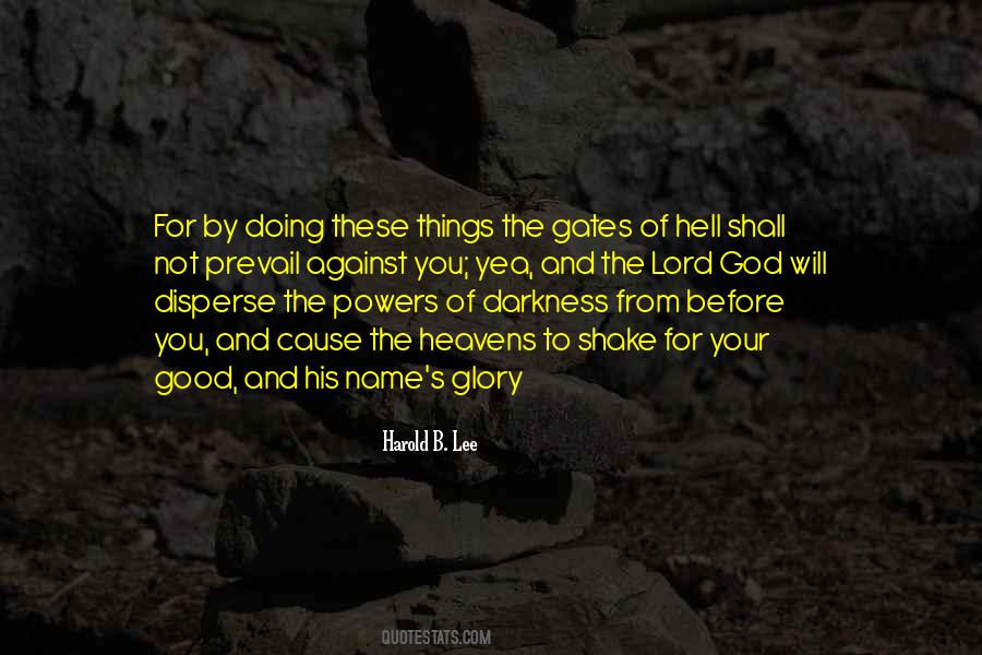 Quotes About Gates Of Heaven #429055
