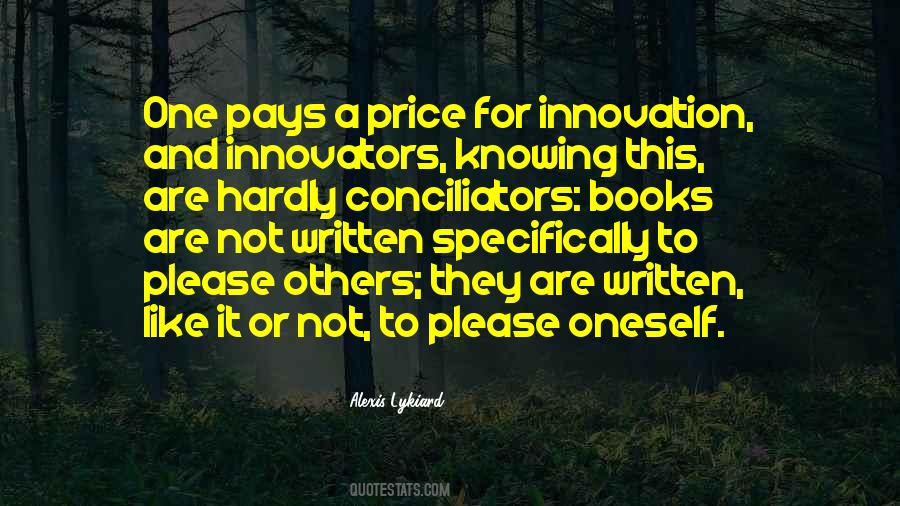 Quotes About Innovators #110037