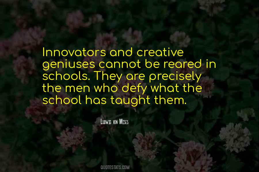 Quotes About Innovators #1437161