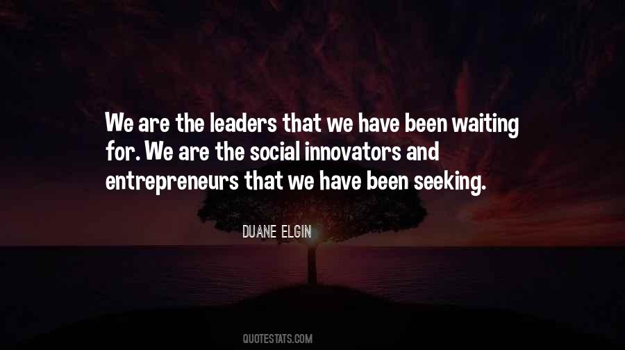 Quotes About Innovators #348632