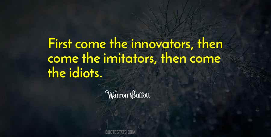 Quotes About Innovators #652979