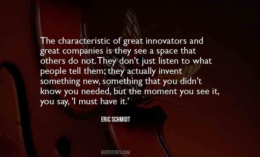 Quotes About Innovators #821180