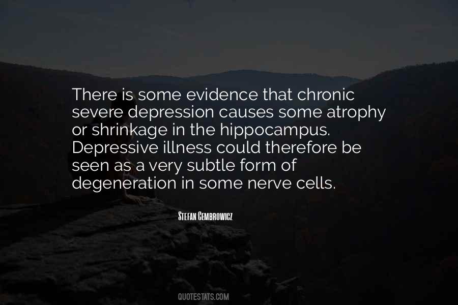 Quotes About Causes Of Depression #1780649