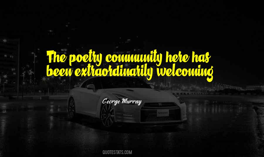 Poetry Community Quotes #323760