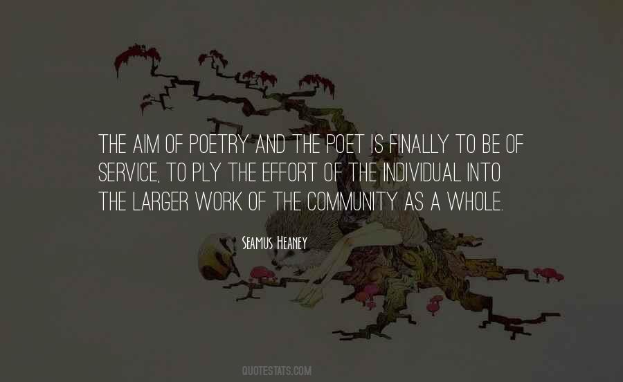 Poetry Community Quotes #742051