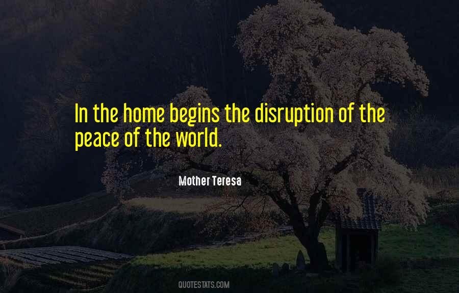 Quotes About Peace In The Home #125904