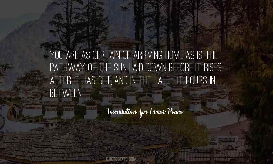 Quotes About Peace In The Home #1482741