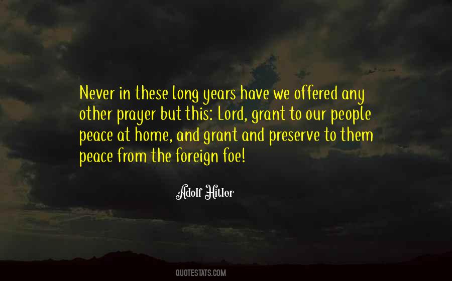 Quotes About Peace In The Home #1763492