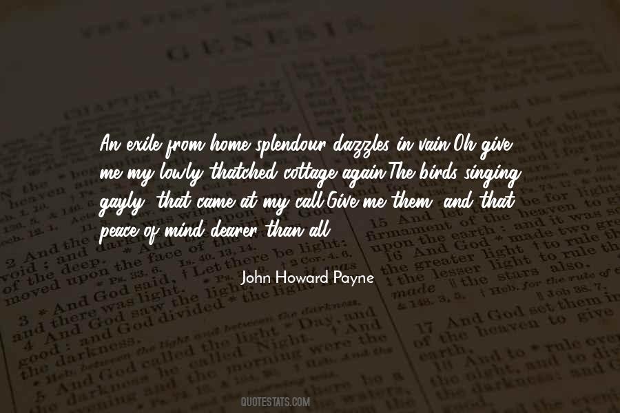 Quotes About Peace In The Home #673355