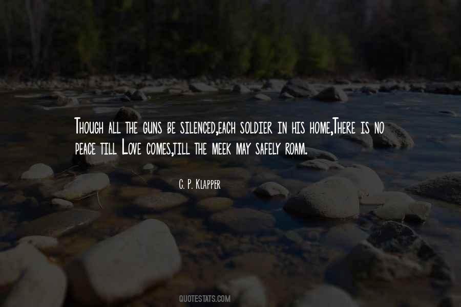 Quotes About Peace In The Home #784981
