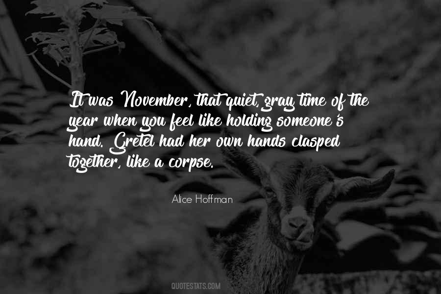 Quotes About November #1344114