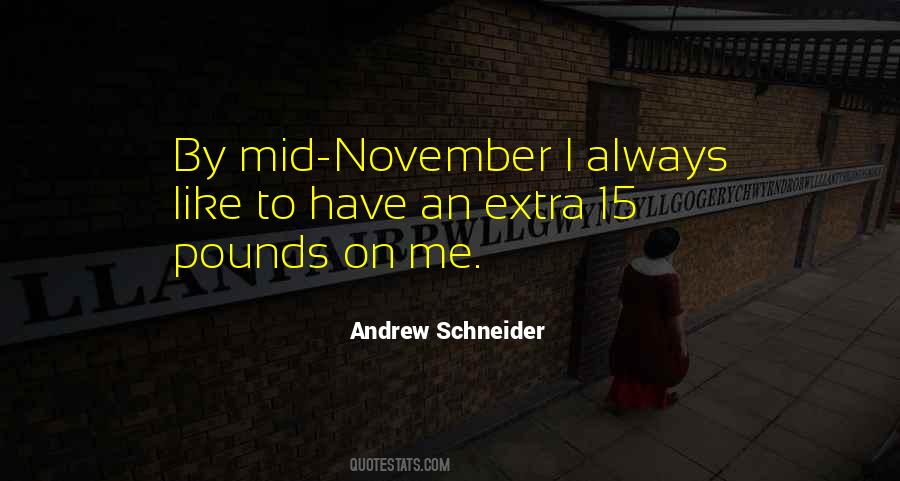 Quotes About November #1409647