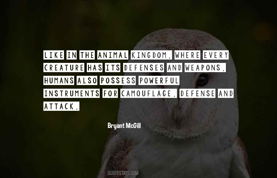 Quotes About The Animal Kingdom #1848119