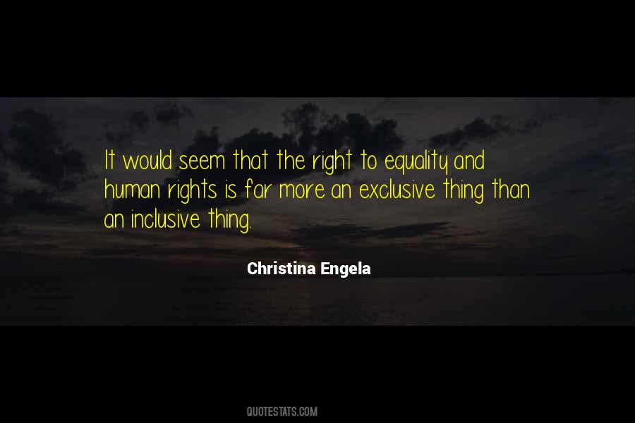 Quotes About Human Rights And Equality #1443609