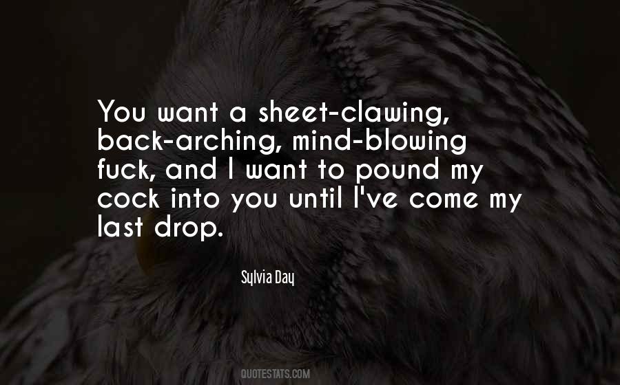 Quotes About Blowing #1351783