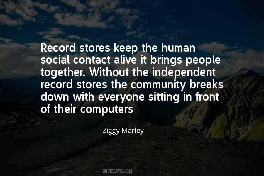 Quotes About Record Stores #1096802