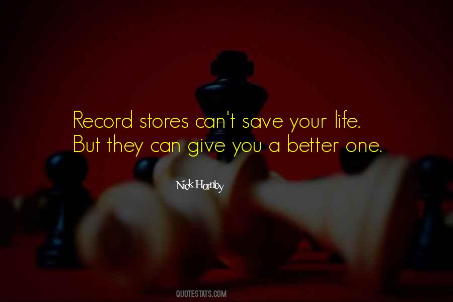 Quotes About Record Stores #1328491