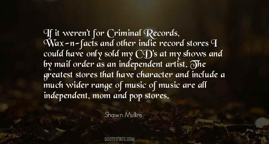 Quotes About Record Stores #237226