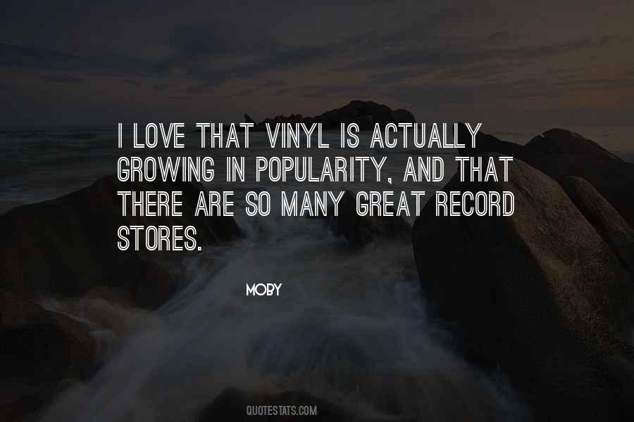 Quotes About Record Stores #707530