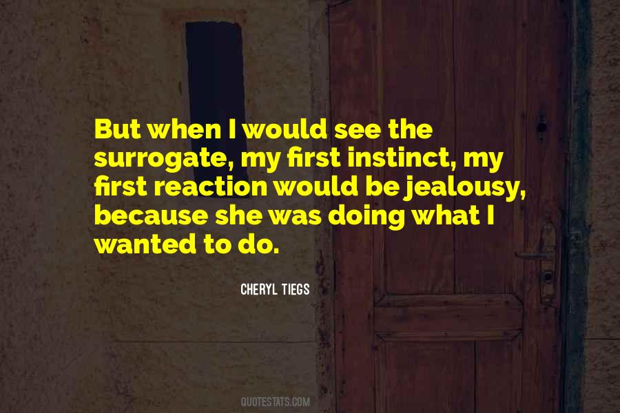 First Instinct Quotes #1408320