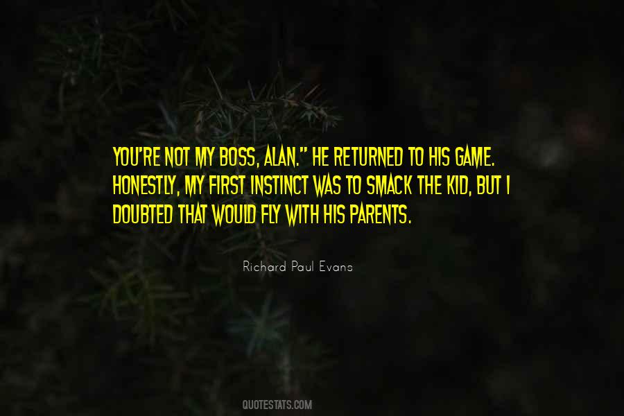 First Instinct Quotes #1775388