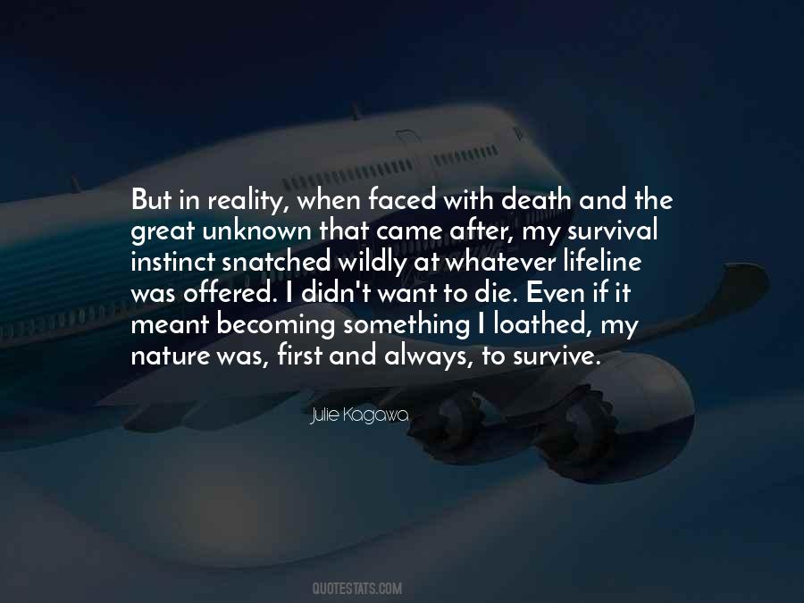 First Instinct Quotes #1853783