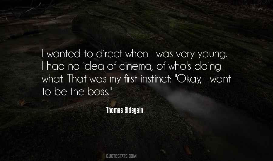 First Instinct Quotes #769939