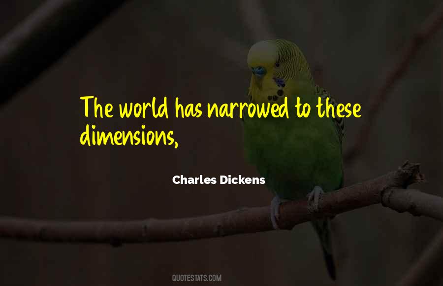 Quotes About Dimensions #1329186