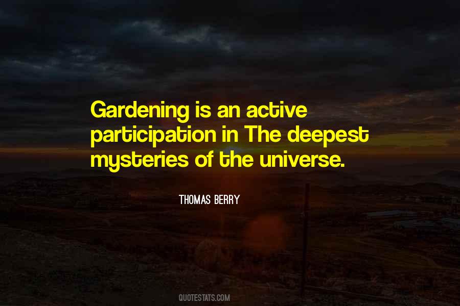 Quotes About Mysteries Of The Universe #1358317