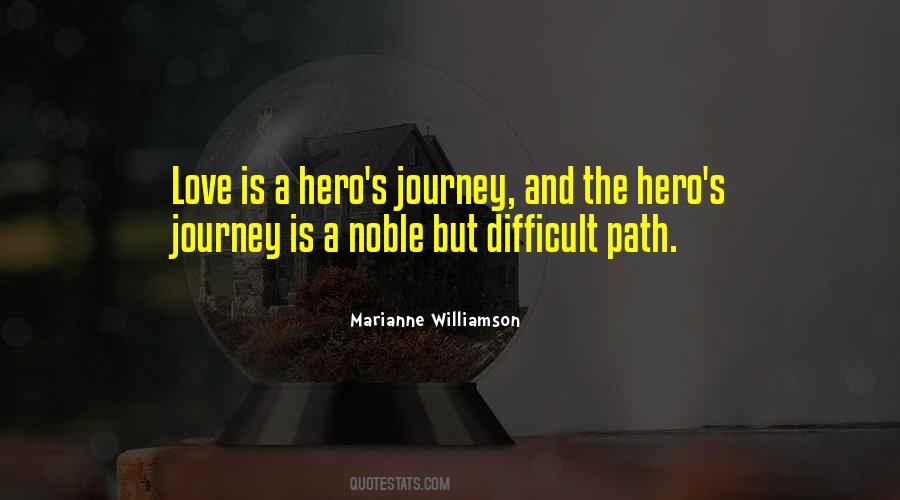 Difficult Path Quotes #1705503