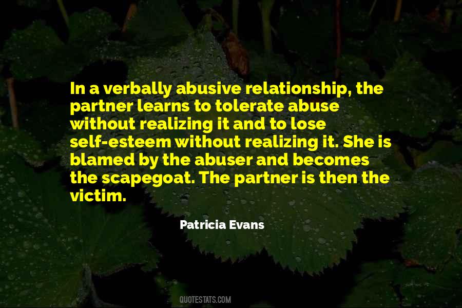 Quotes About Abusive Relationship #1019787