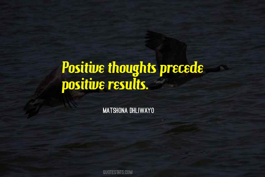 Quotes About Positive Thoughts #1787402