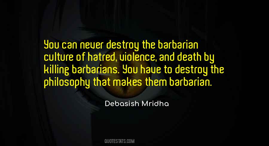 Barbarian Culture Quotes #260547