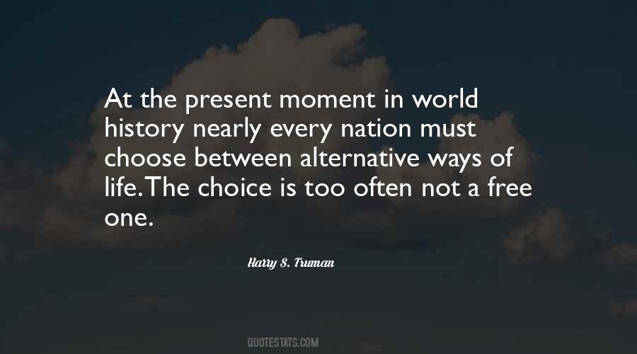 Quotes About The Present #1782657