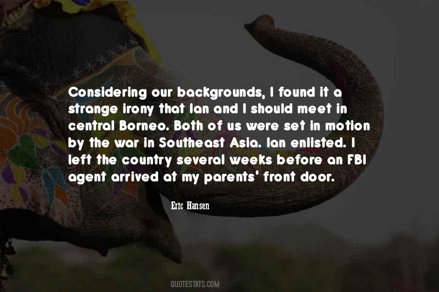 Quotes About Southeast Asia #1373241