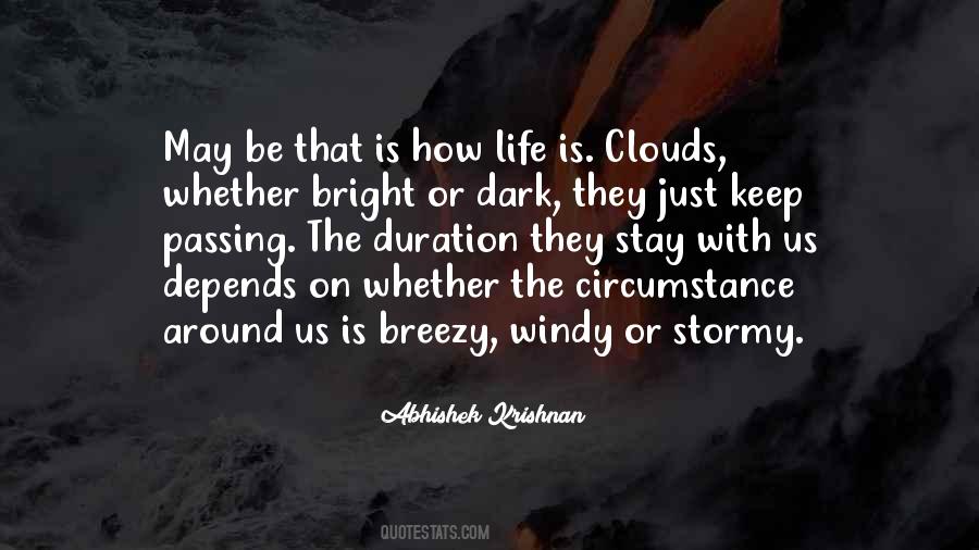 Stormy Clouds Quotes #275430