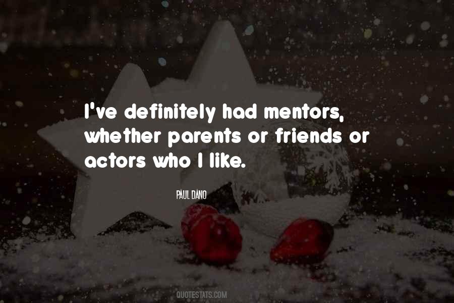 Quotes About Mentors #1143670