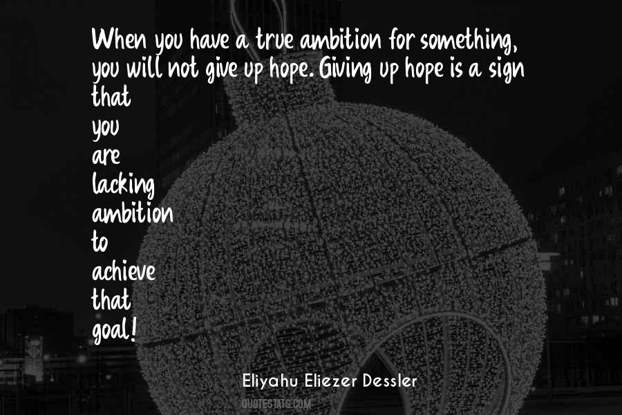 Quotes About Not Giving Up Hope #927005