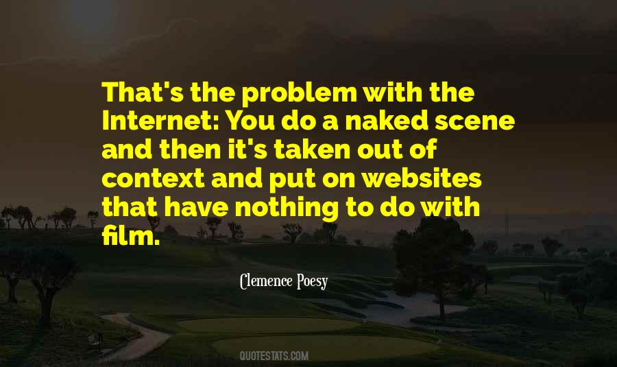 Problem With Internet Quotes #1661343