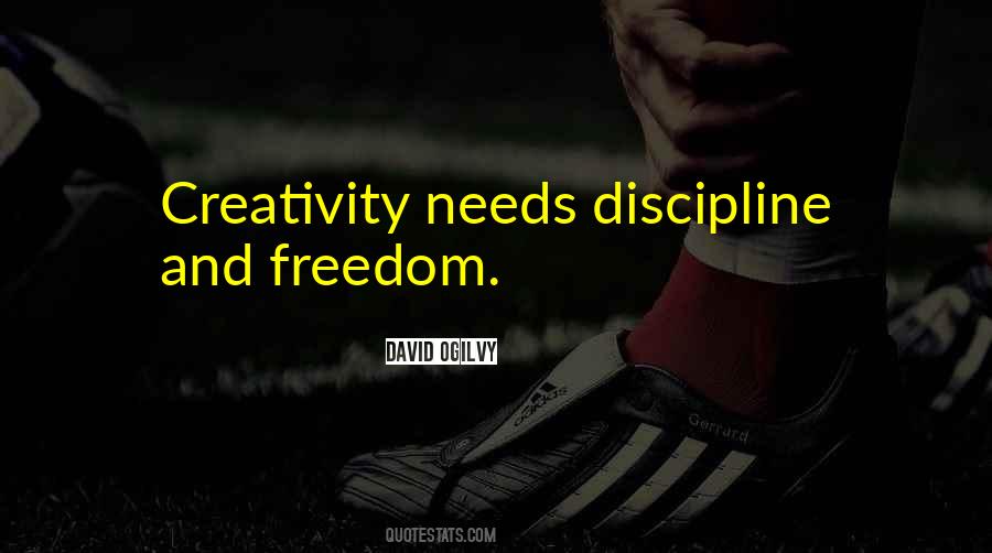 Quotes About Discipline And Freedom #1613731