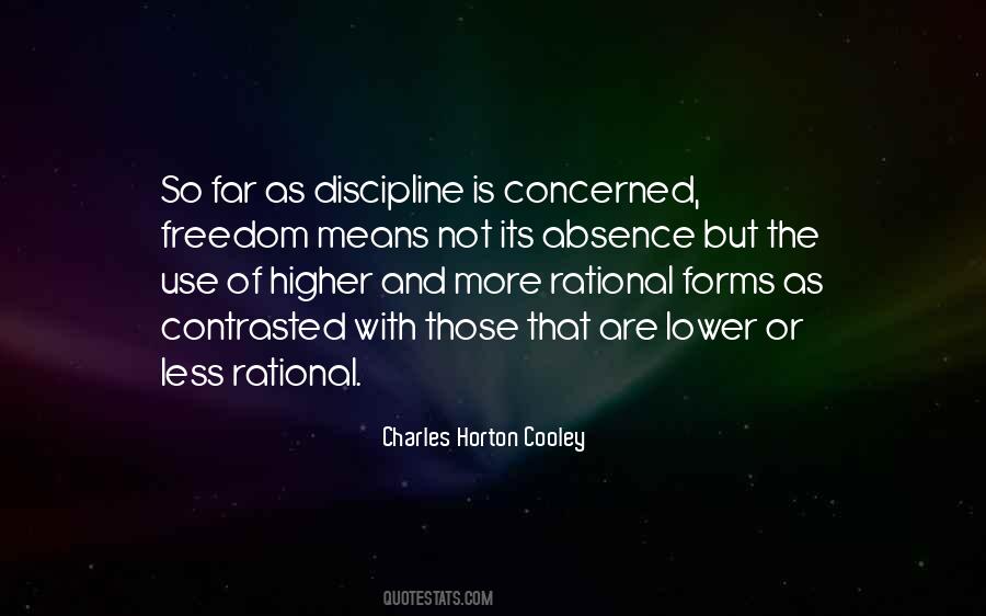 Quotes About Discipline And Freedom #929862