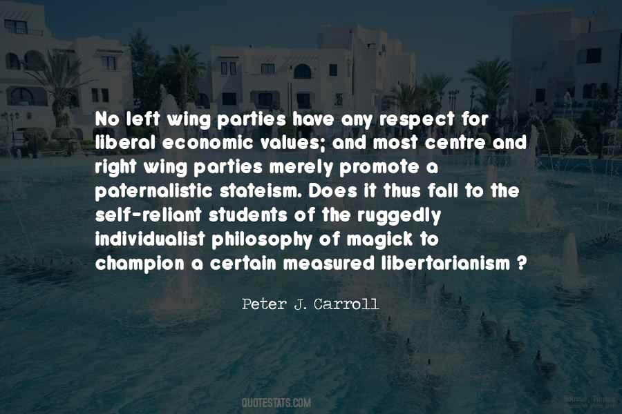 Libertarianism Philosophy Quotes #1045890