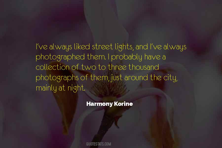 Quotes About City Lights At Night #1551501