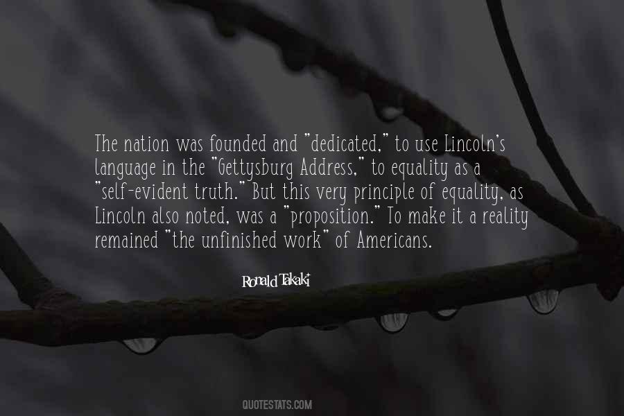 Quotes About Gettysburg Address #36122